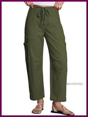 High Waisted Cargo Jeans Wide Leg Loose Fit Denim Pants